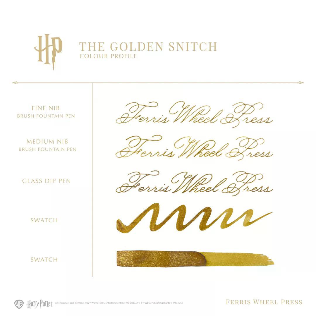 Ferris Wheel Press Harry Potter The Golden Snitch Şişe Mürekkep - 38 ml