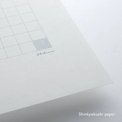 Kakimori Mektup Kağıdı - Kareli - Shinkyokushi paper