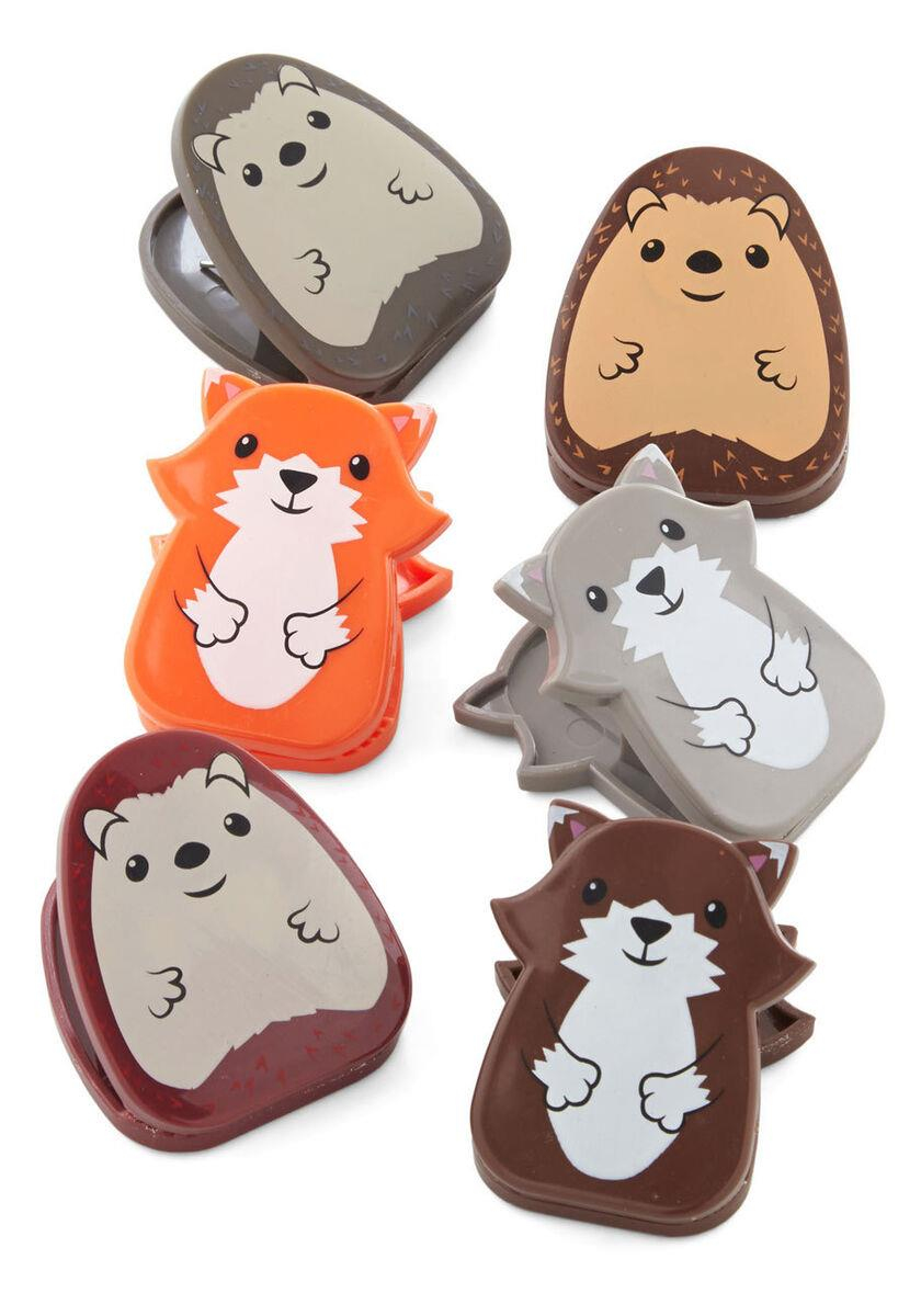 Kikkerland  Woodland Animal Klips Seti