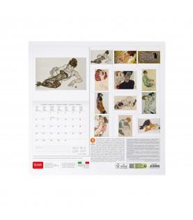 Legami 2025 Egon Schiele Wall Calendar 30 x 29 cm Duvar Takvimi