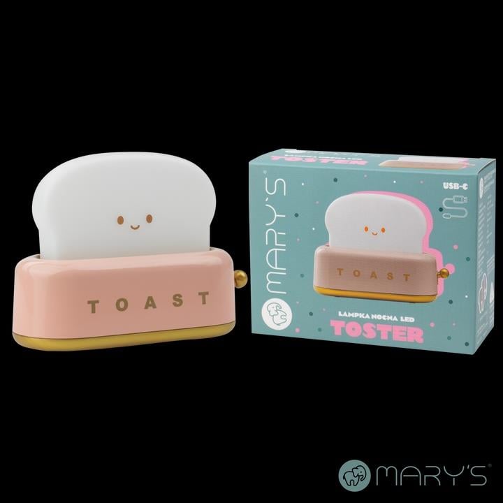 Mary's Gece Lambası Toaster - Pembe