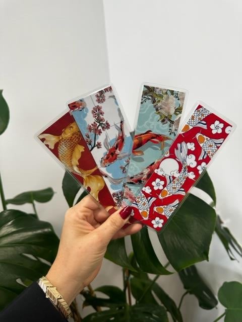 Golden Koi Kitap Ayracı 