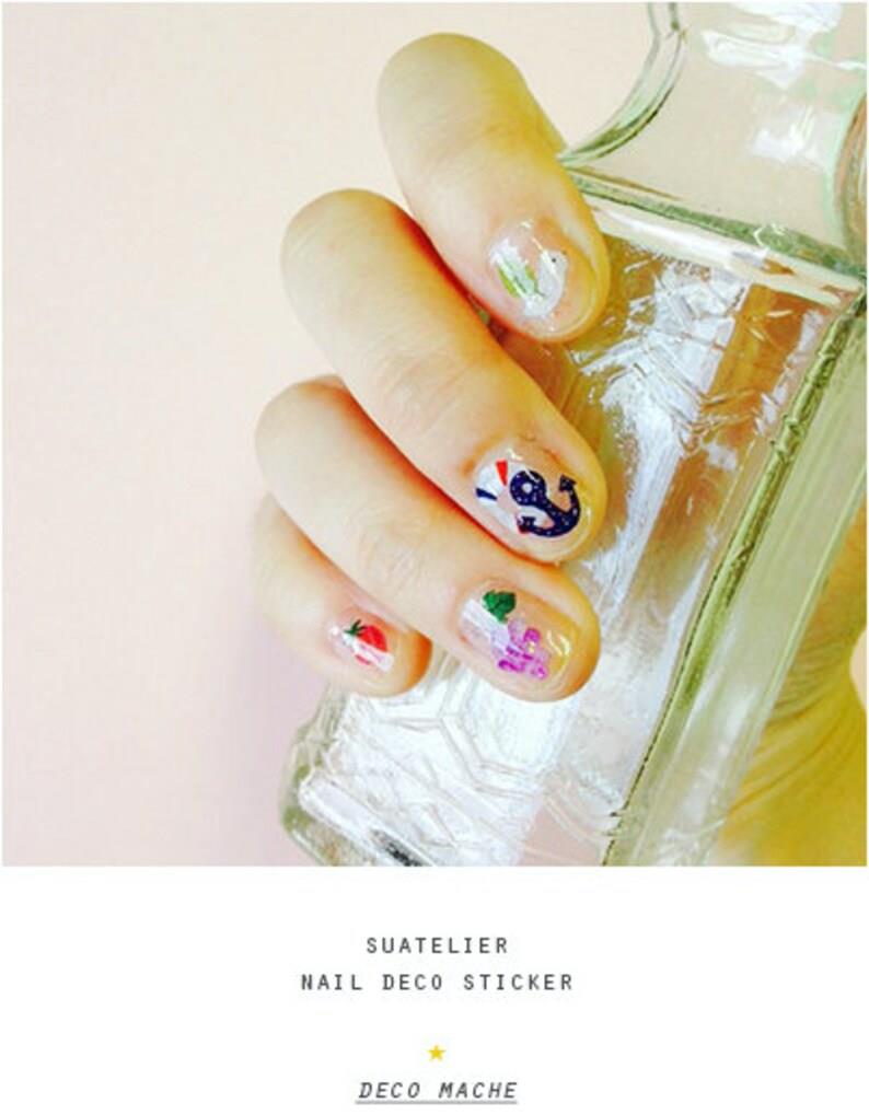 Suatelier Deco Sticker Nail Deco Tırnak Deco Mache