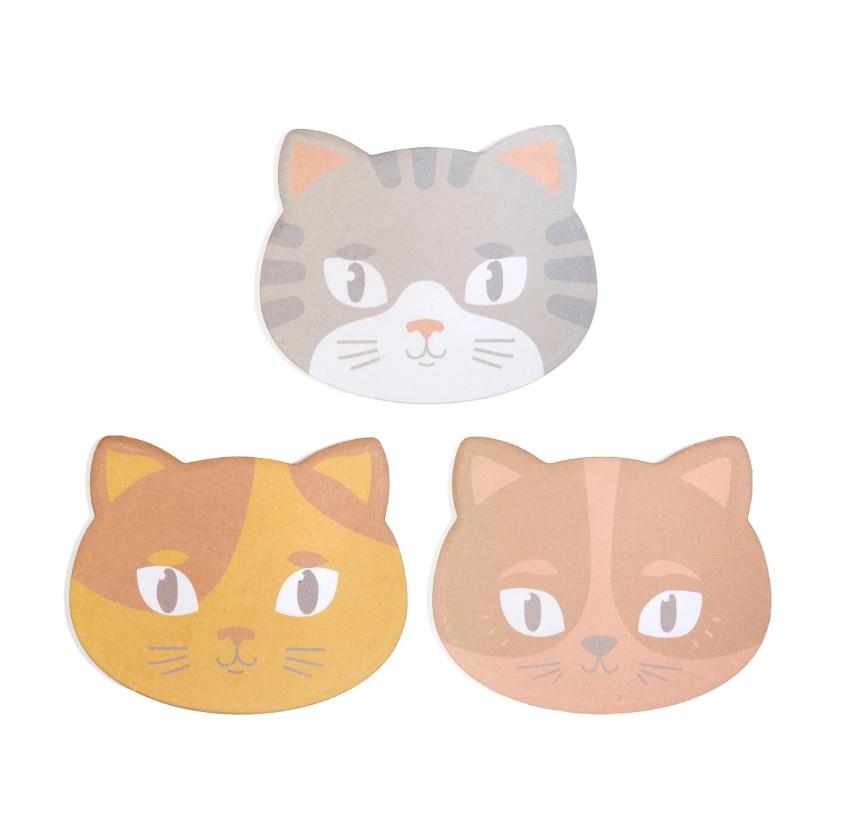 Kikkerland Kitty Cat Post It