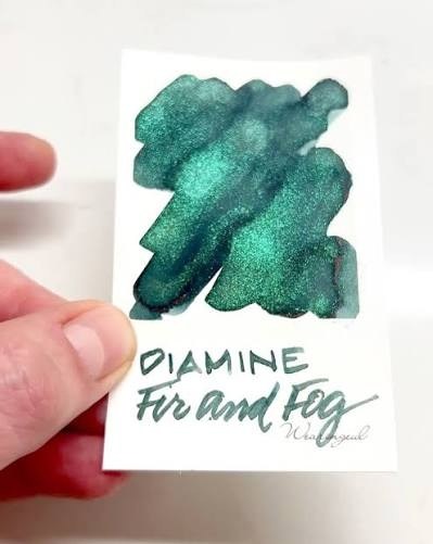 Diamine Inkvent Teal Calender Fir & Fog Chameleon Mürekkep