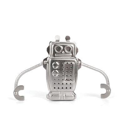 Kikkerland A Robot-Shaped Tea Set Poşet Çay Tutucu