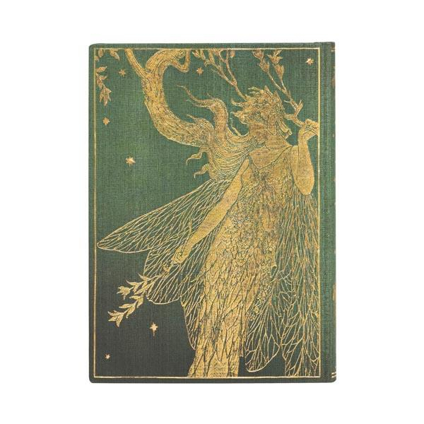 Paperblanks  Sert Kapak Defter - Olive Fairy - Midi - Çizgili