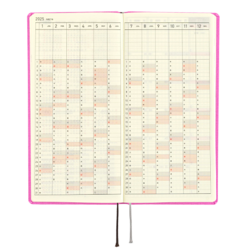 Hobonichi Techo Weeks Mega Colors: Sweet Purple