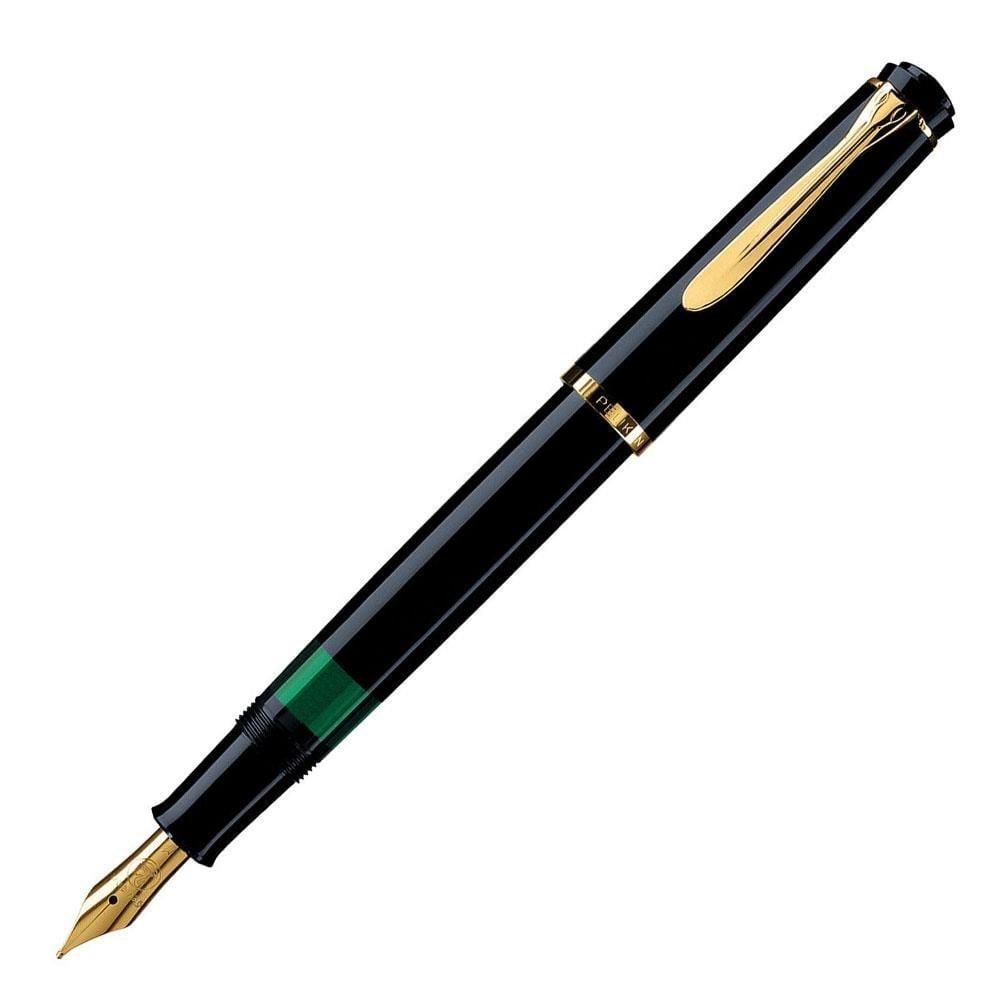 Pelikan Classic Series M200 Black Fountain Pen Dolma Kalem F Uç