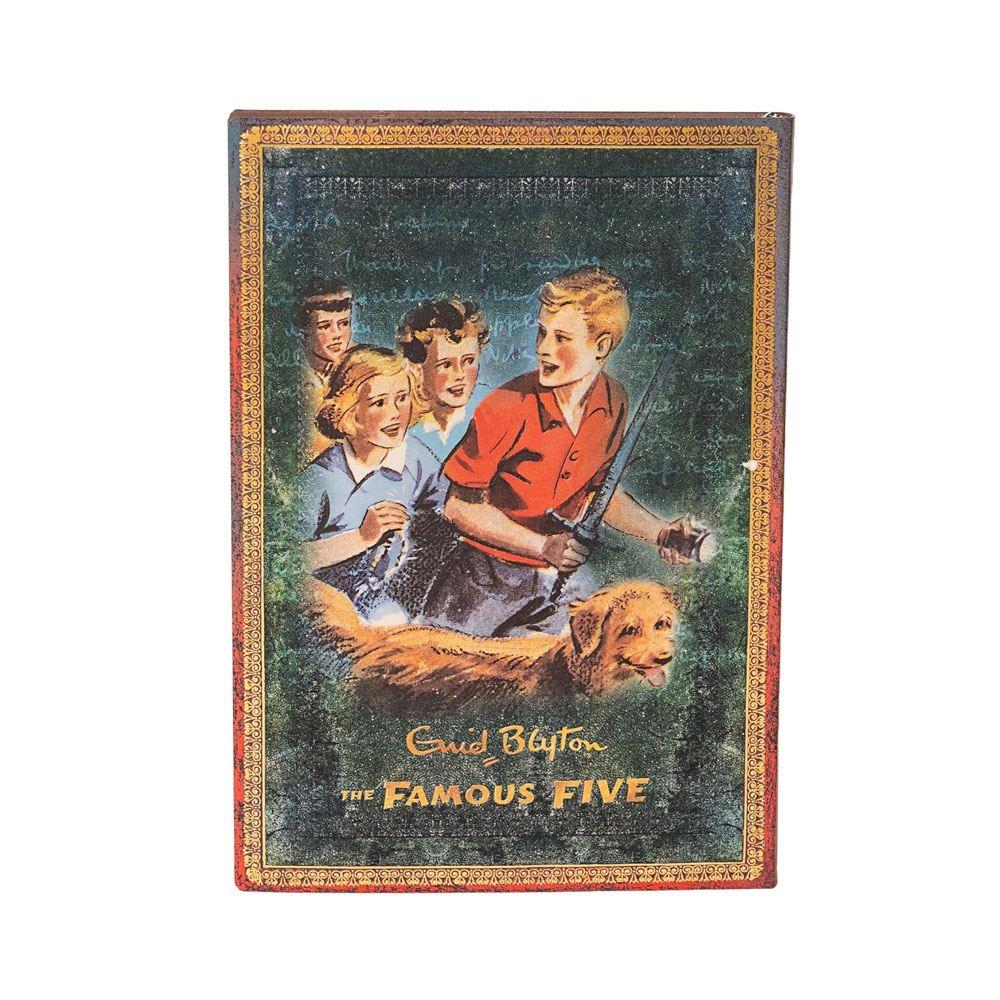 Paperblanks The Famous Five Yumuşak Kapak 100 gr 13x18 Çizgisiz Defter FB9833-1