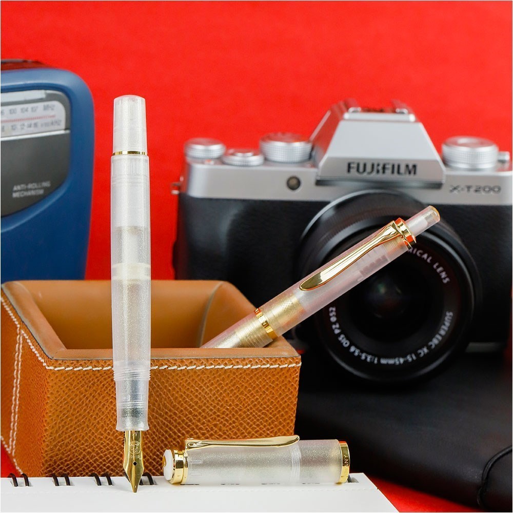 Pelikan Classic Special Edition M200 Golden Beryl Fountain Dolma Kalem EF Uç