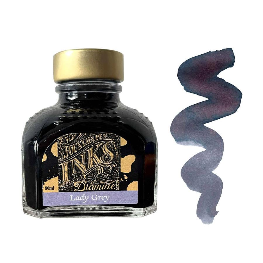 Diamine Şişe Mürekkep 80 ml Lady Grey
