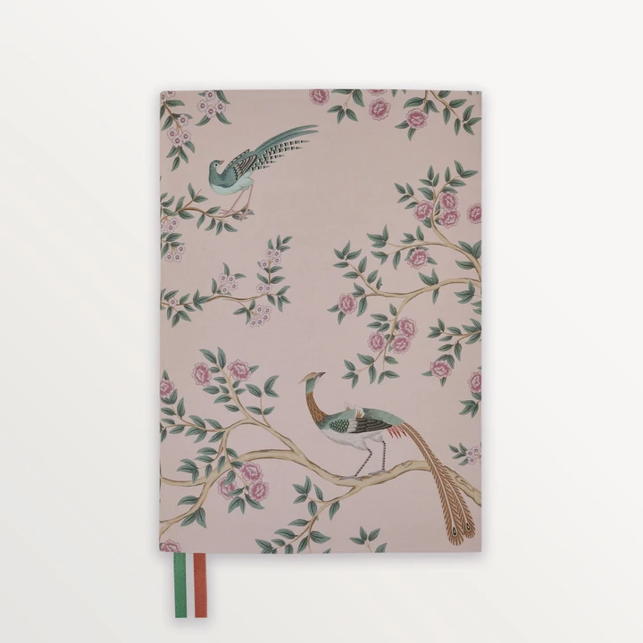 EPISODE PEACOCK TAPESTRY A5 FLEX LINEN NOTEBOOK