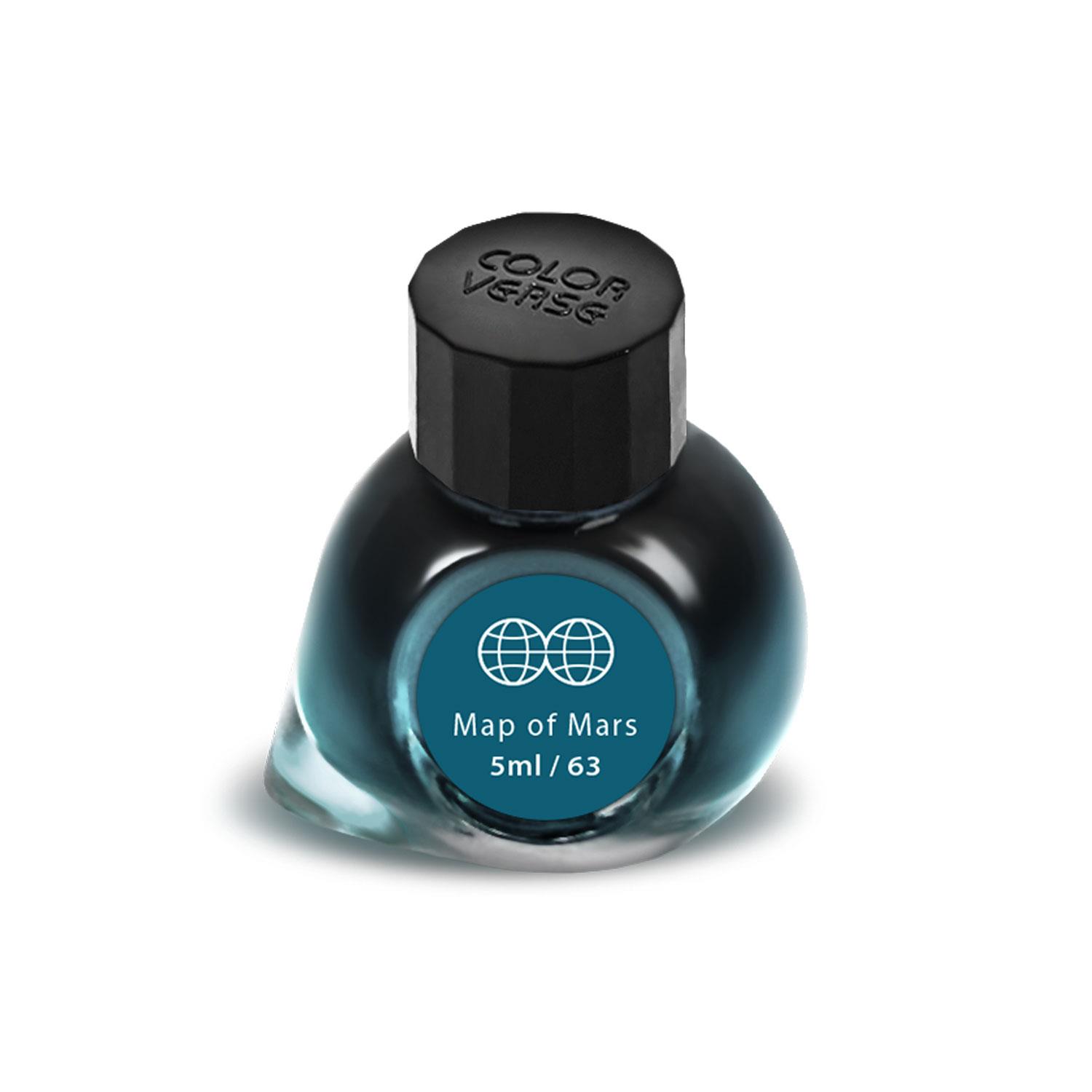 Colorverse The Mini Collection No. 63 Map of Mars Şişe Mürekkep - 5 ml