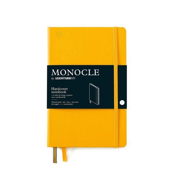 Leuchtturm1917 x Monocle Limited Edition Defter B6,  Sert Kapak, 192 Noktalı Sayfa Yellow 363359