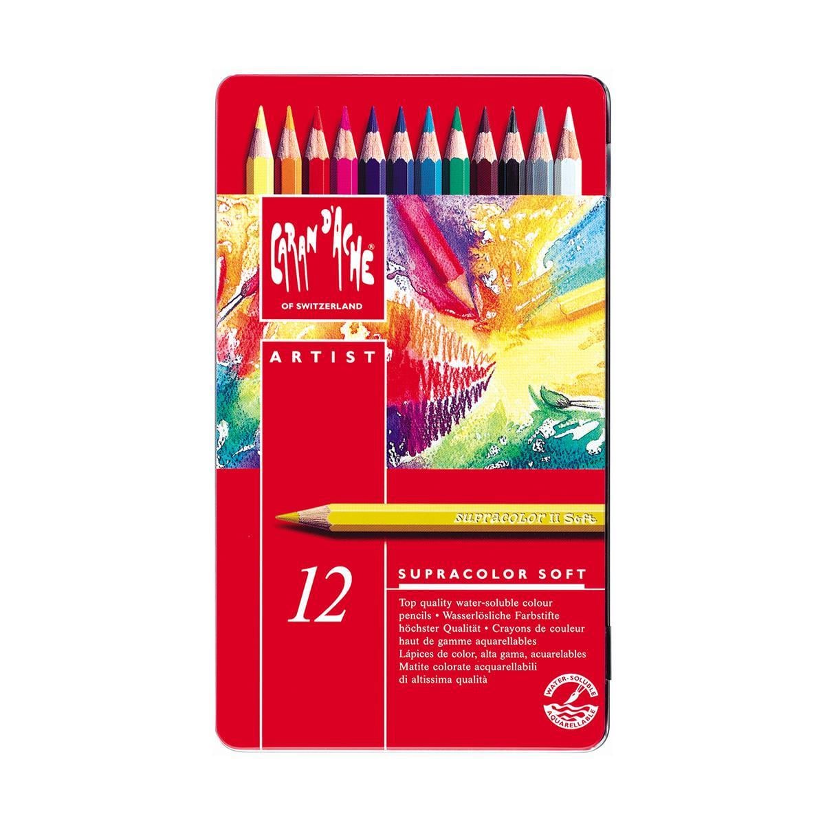 3888-312 SUPRACOLOR SOFT AQUARELLE 12 RENKLI SET SUPRACOLOR SOFT AQUARELLE – 12 COLORS