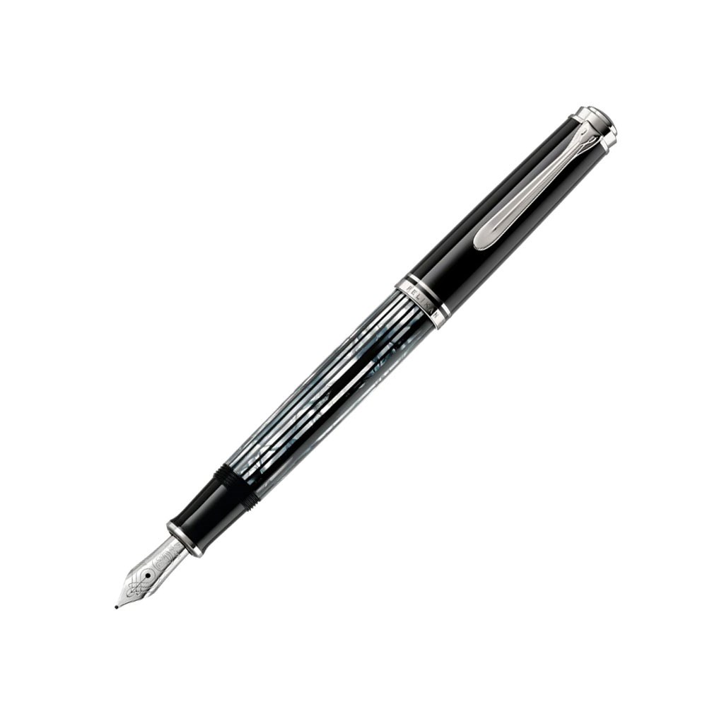 Pelikan Souverän M605 Dolma Kalem Tortoiseshell-Black EF Uç 819190