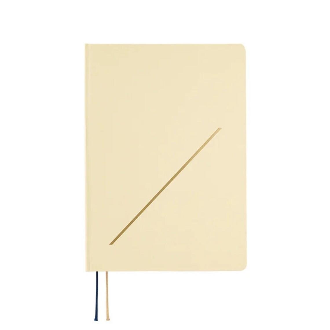 Hobonichi Techo 2024 Slash (Ivory) HON / A5 Size / Daily / Jan start / Mon start - Japanese Edition
