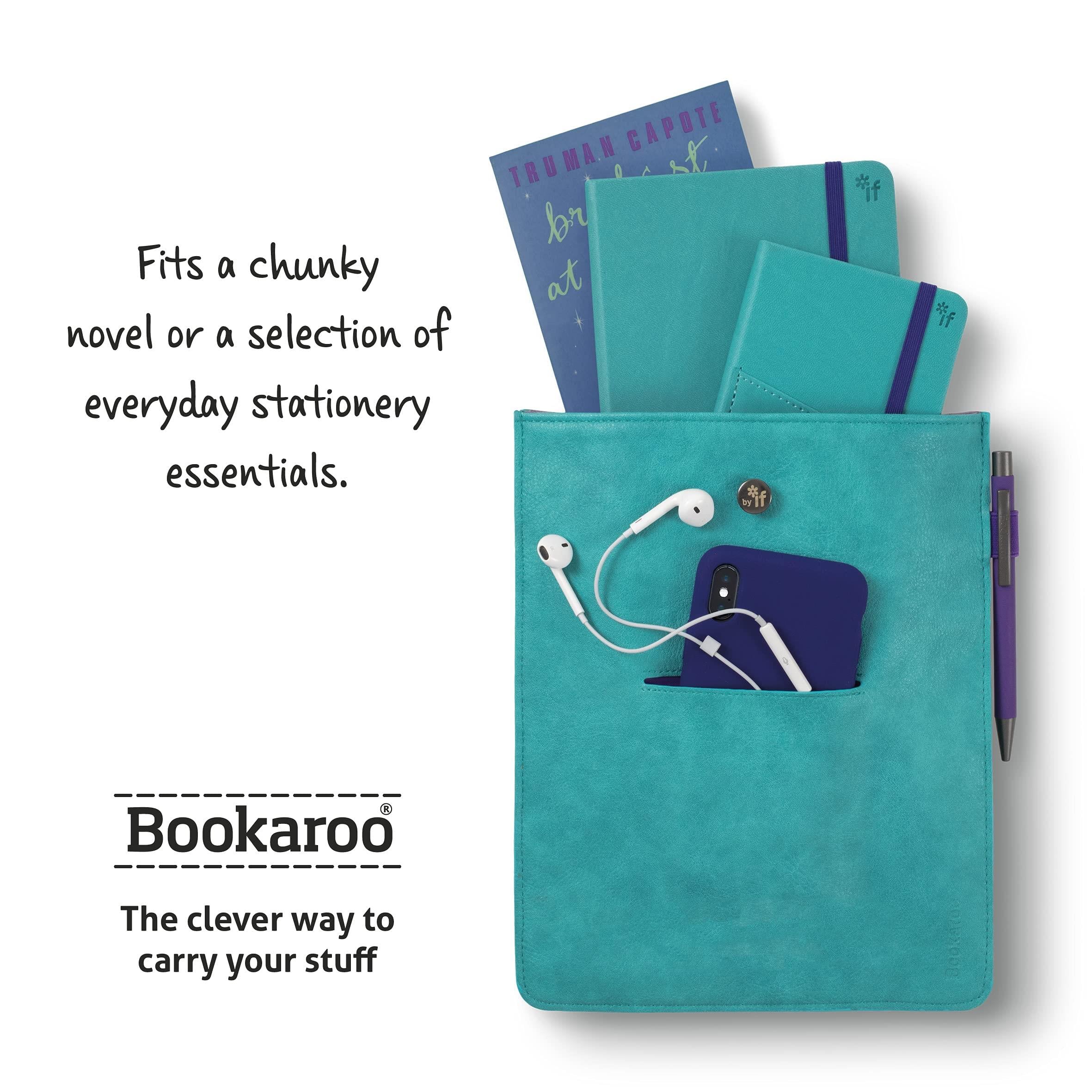 IF Bookaroo Books & Stuff Pouch Kitap&Defter Kılıfı Turquoise