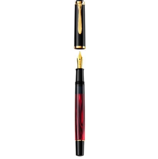 Pelikan Classic M200 Special Edition Dolma Kalem Marbled Red EF Uç