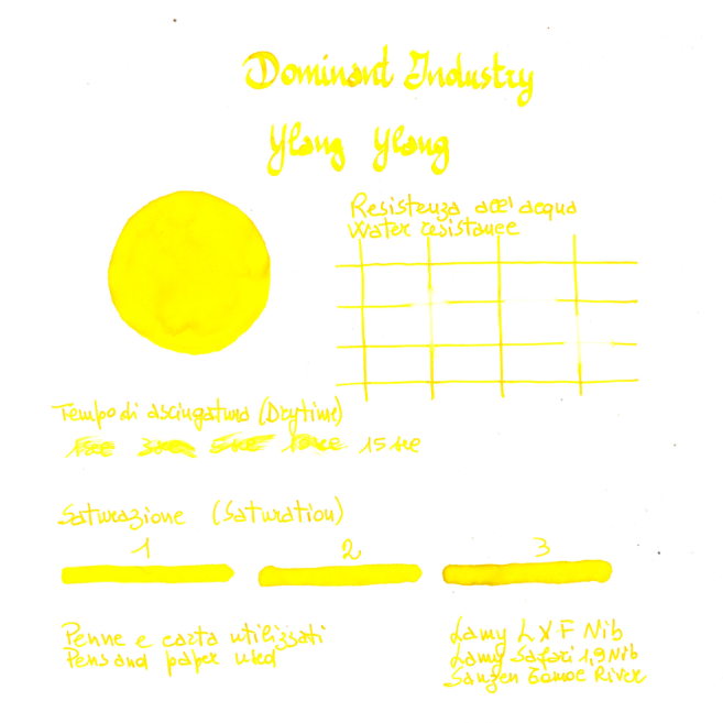 Dominant Industry Scented Şişe Mürekkep Ylang Ylang