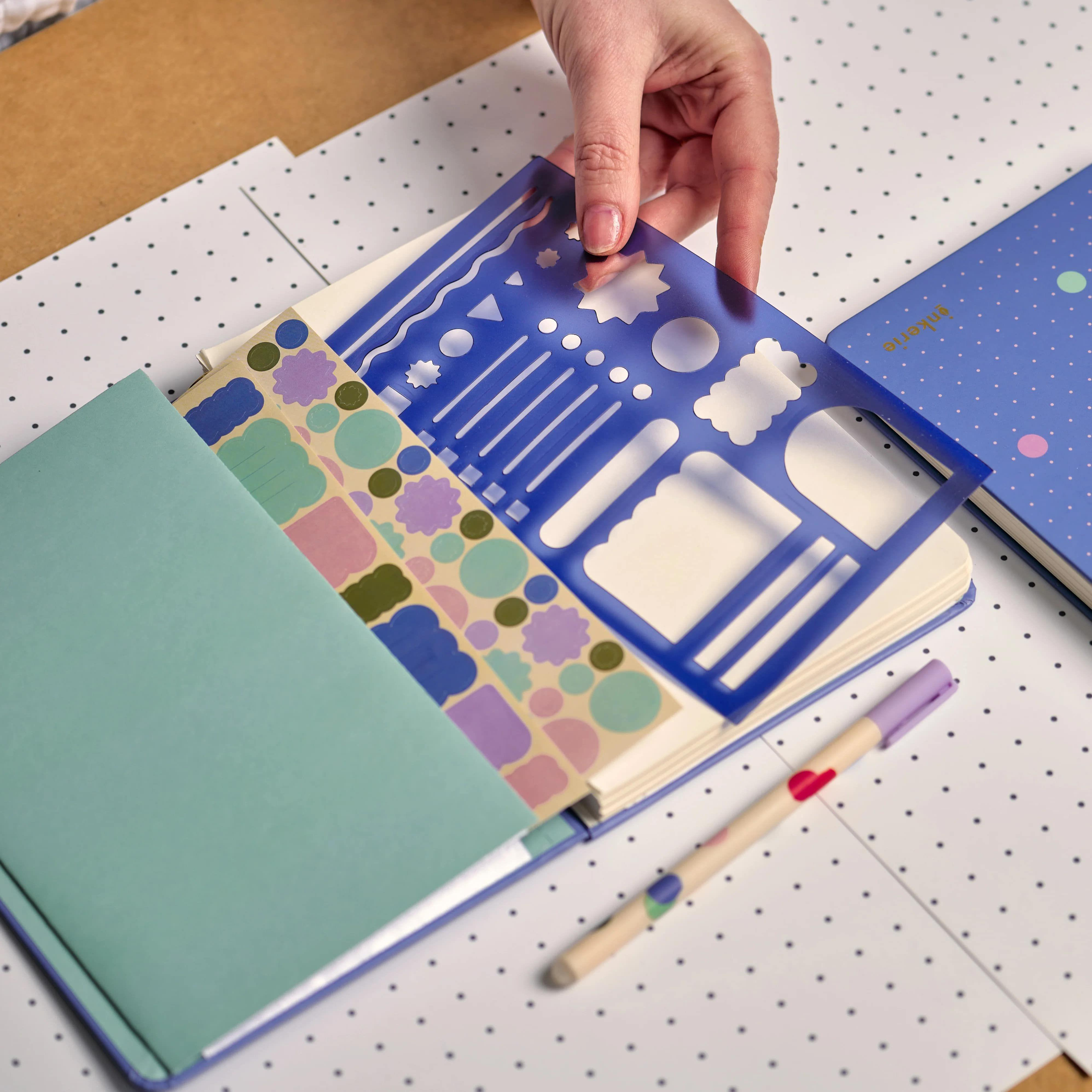 Kikkerland İnkerie Noktalı A5 Telli Bullet Journal Seti