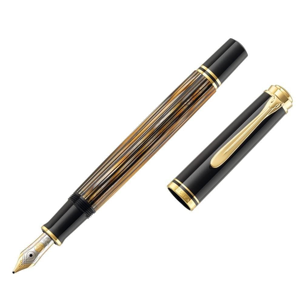 Pelikan Souveran Series M400  Brown Tortoise Shell  EF Uç