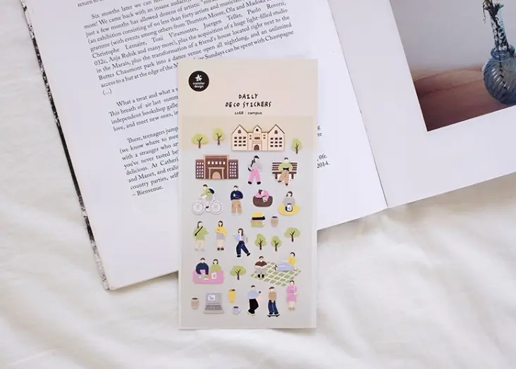 Suatelier Deco Sticker Seti Campus