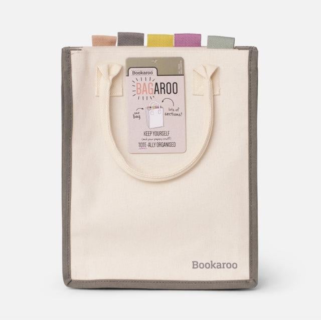 IF Bookaroo Bagaroo - Pastel Körüklü Kanvas Çanta