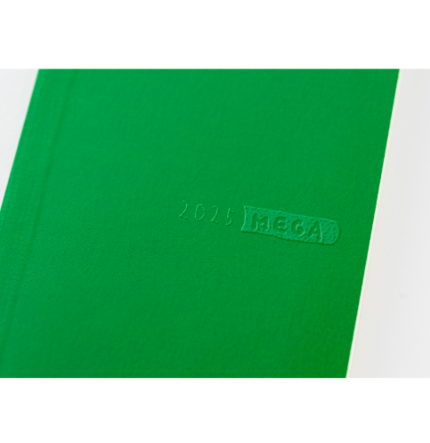 Hobonichi Techo Weeks 2025 Mega Sneaker: Leaf Green