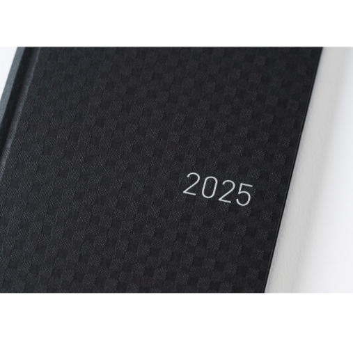 Hobonichi Techo Weeks 2025 Paper Series: Black Gingham