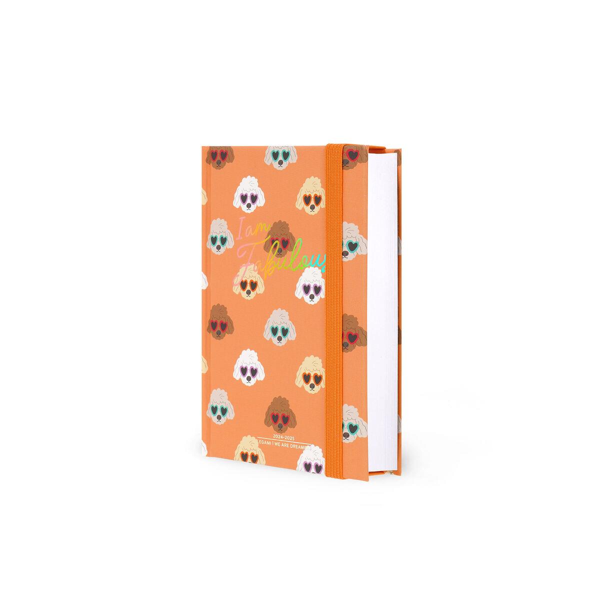 Legami Small Agenda/Planner Sept. 2024- Dec. 2025 16 Months Günlük Ajanda  Apricot Dogs