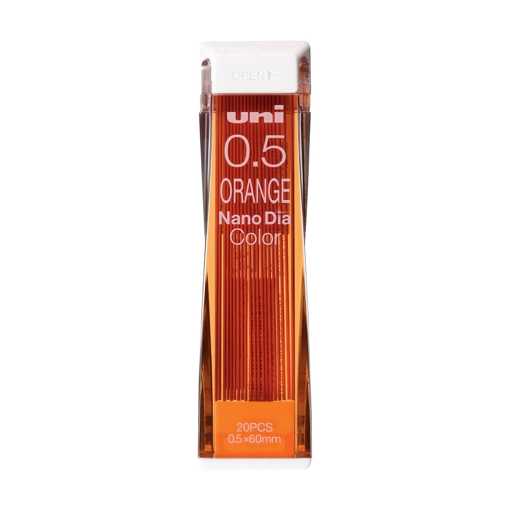 Uni Nano Dia  0.5 mm Kalem Ucu - Orange