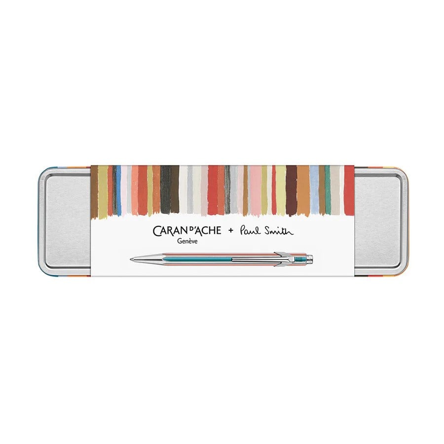 Caran d'Ache + Paul Smith 5th Edition 849 Tükenmez Kalem Silver 849.345