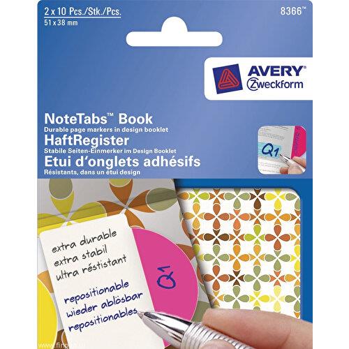 Avery Removable NoteTabs Post It Seti Yellow Square