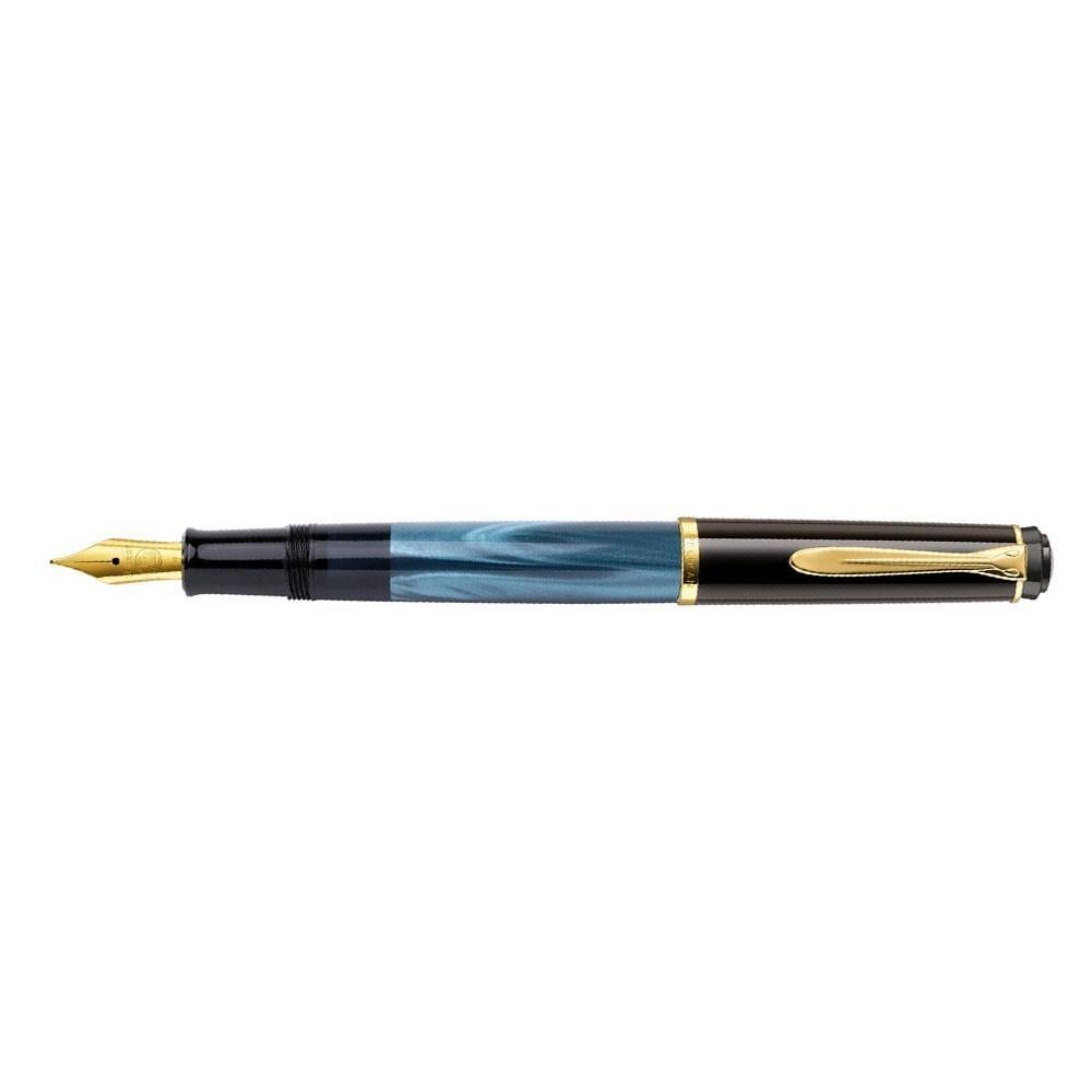 Pelikan Classic M200 Sedef Mavi Dolma Kalem F Uç