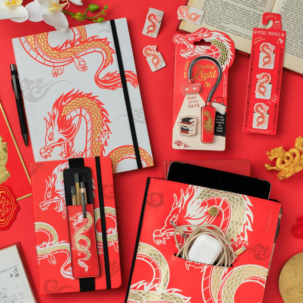 IF Bookaroo Bigger Things Notebook Journal Çizgili Defter - Warrior Dragon