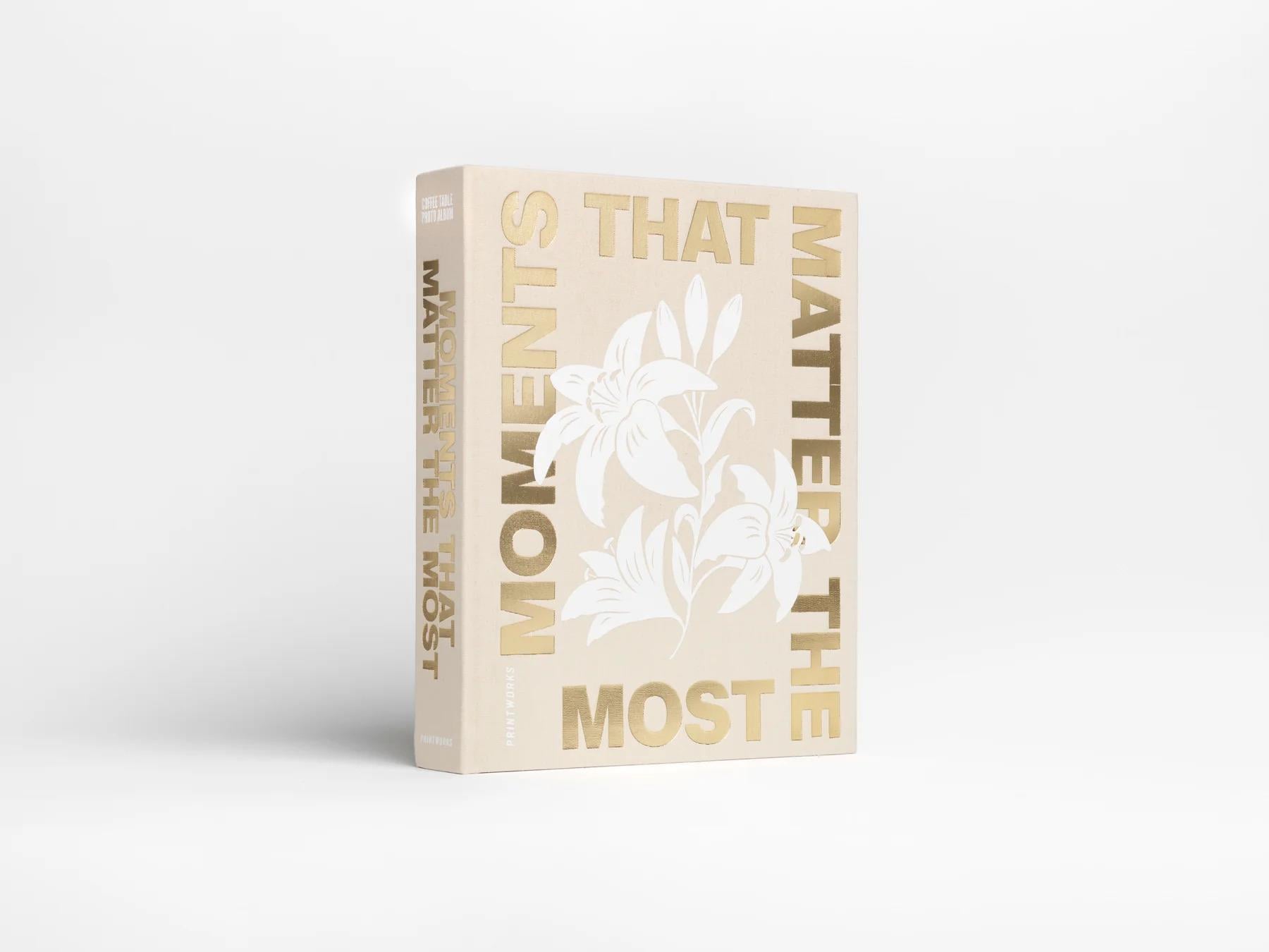 Printworks Fotoğraf Albümü - Moments that Matters the Most Mavi