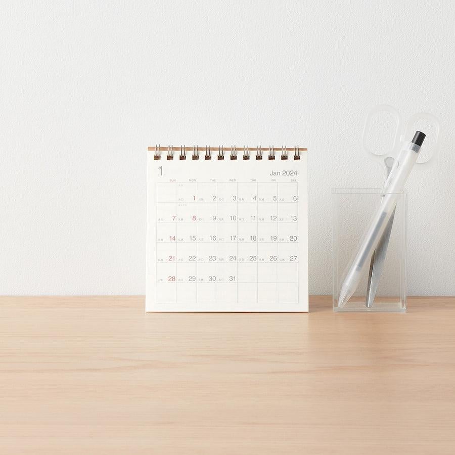 Muji Masaüstü 2024 Takvimi 120 x 120 mm 