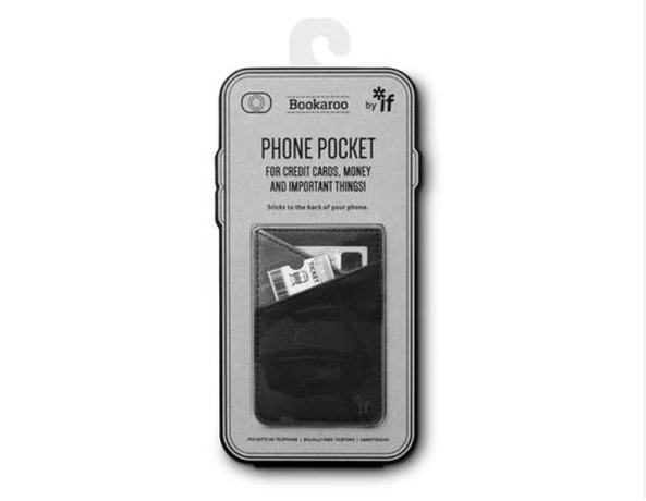 IF Bookaroo Phone Pocket Telefon Kartlığı - Charcoal