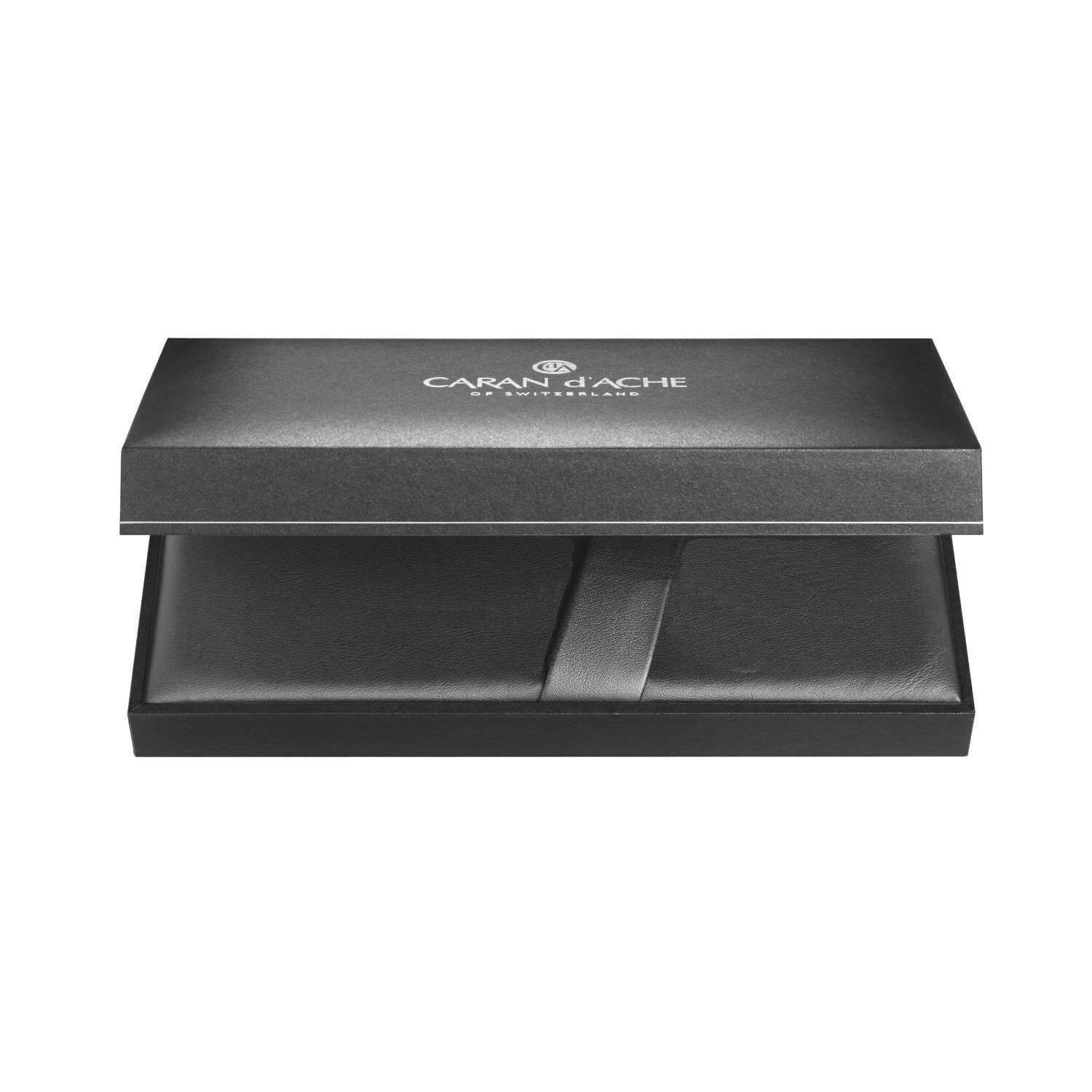 CARAN d'ACHE Leman Ebony Black Dolma Kalem 4799-282