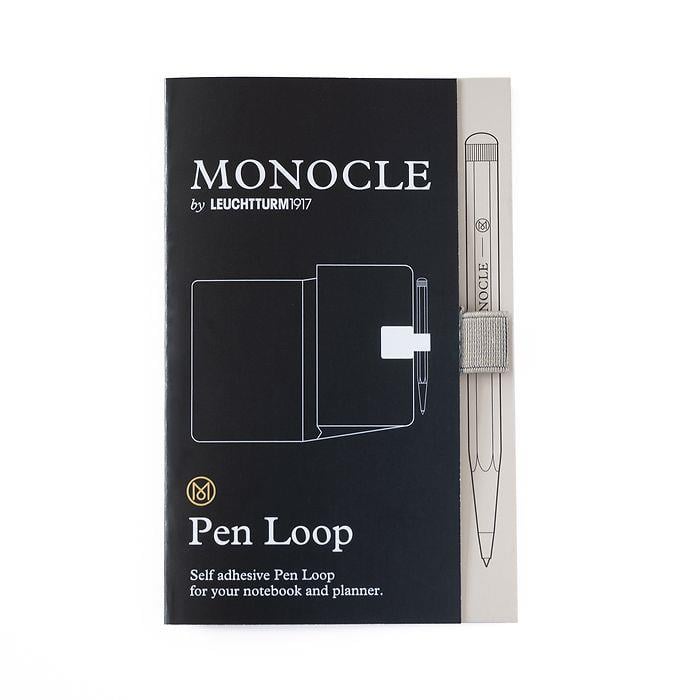 Leuchtturm1917 x Monocle Limited Edition Pen Loop, Kalem Tutacağı Light Grey 363376
