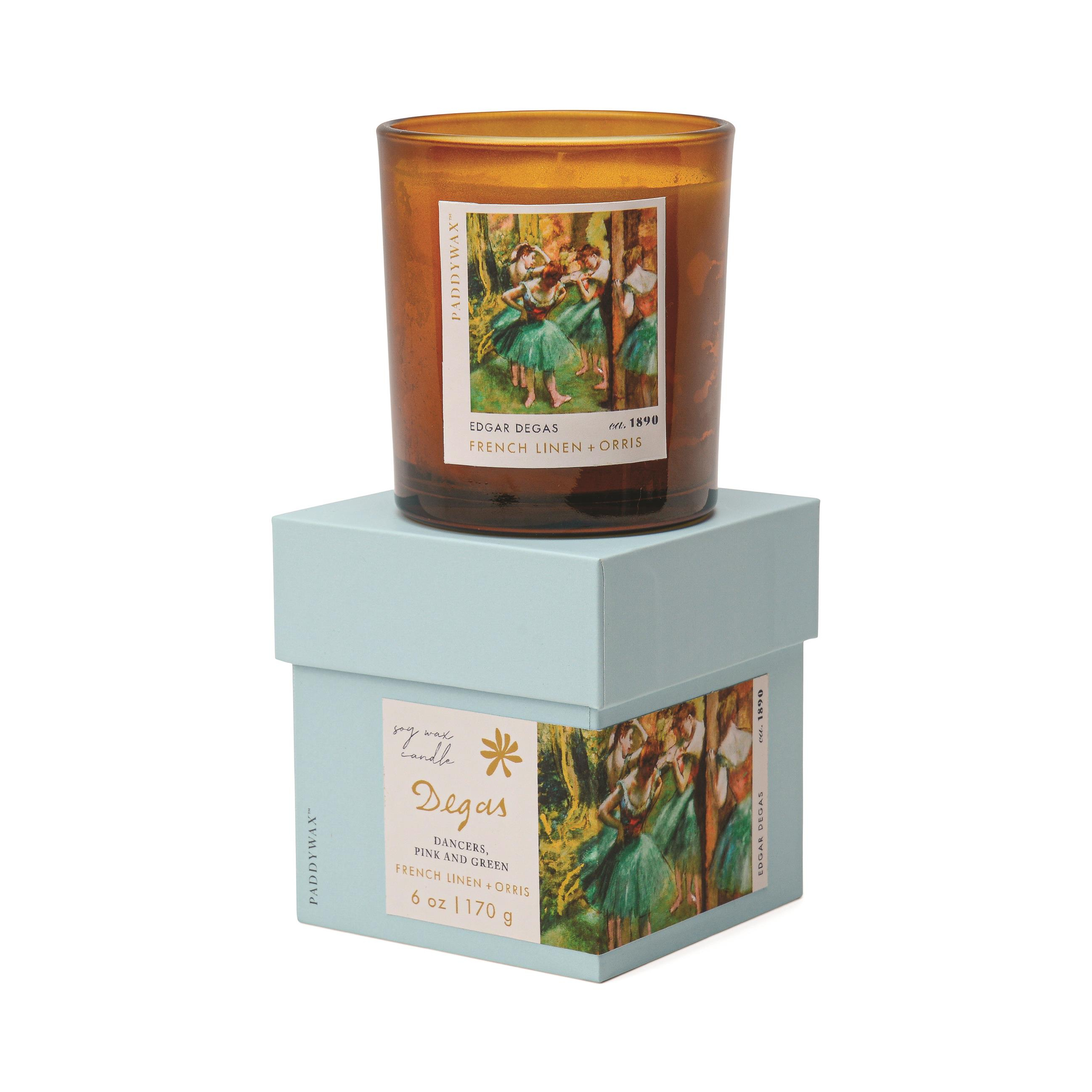 Paddywax Impressionist Cam Mum - Degas 'Dancers, Pink & Green' 170gr