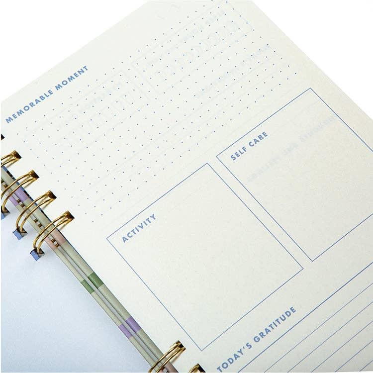 Kikkerland İnkerie Wellness Journal A5 Yaşam Günlüğü