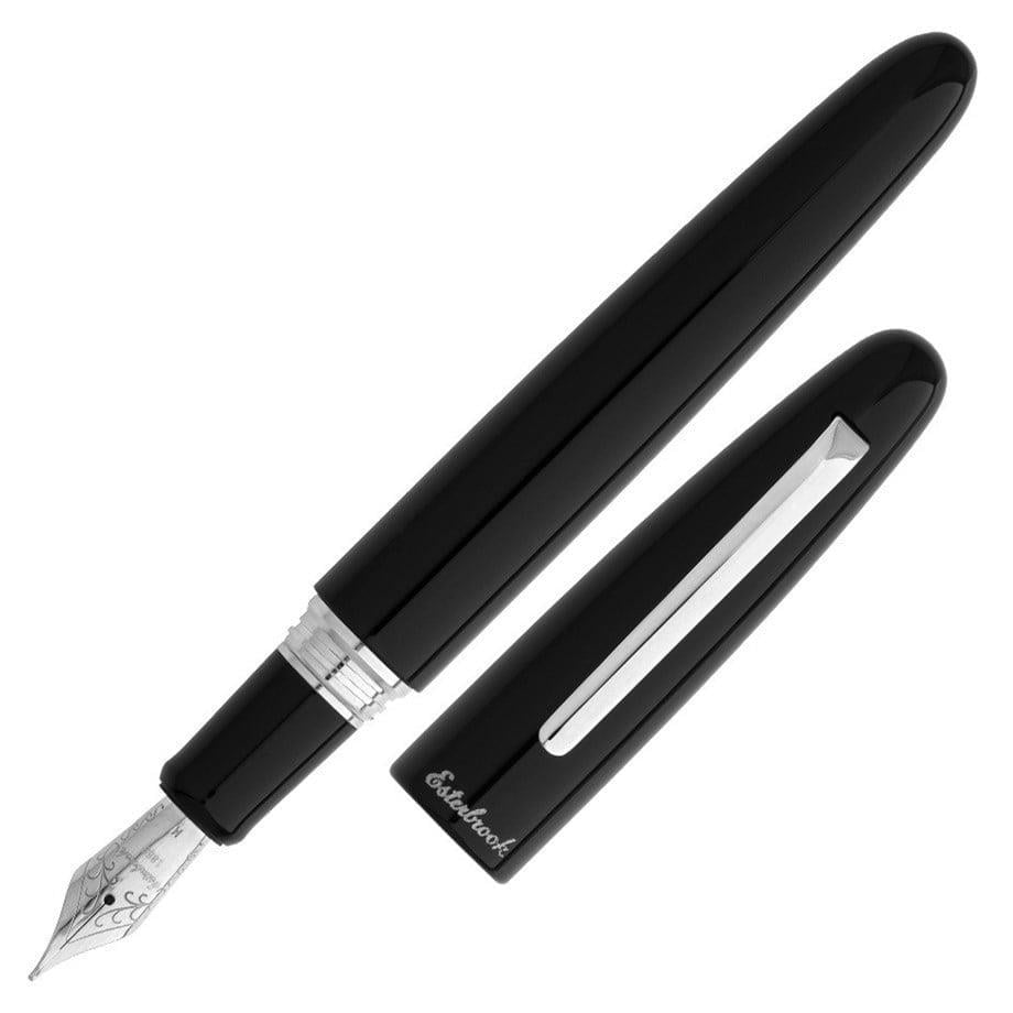 Esterbrook Estie Dolma Kalem Ebony Black Palladium Oversize Extra Fine