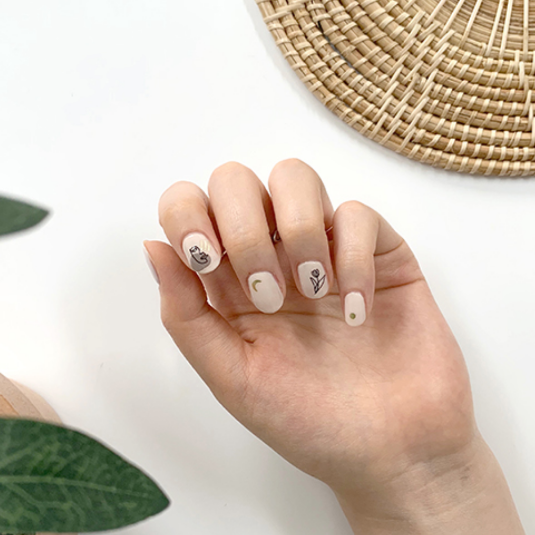 Suatelier Deco Sticker Nail Tırnak Deco Drawing 