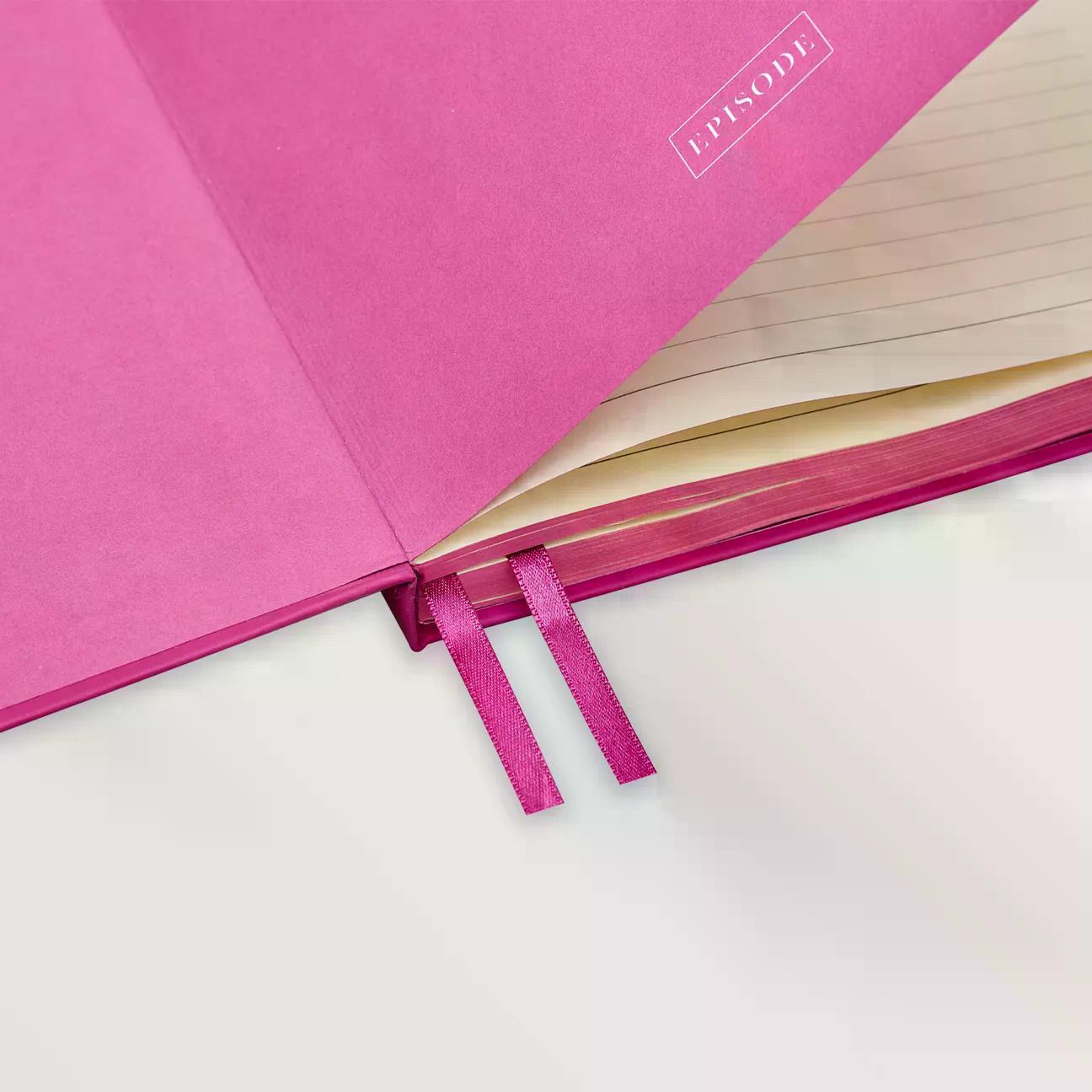 Episode Colourblock Uno Lush Blackberry B5 Kalın Defter