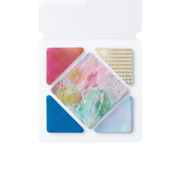 Hitotoki Square Coffret Cosmetic 40'lı Motif Film Sticker - Pink Float