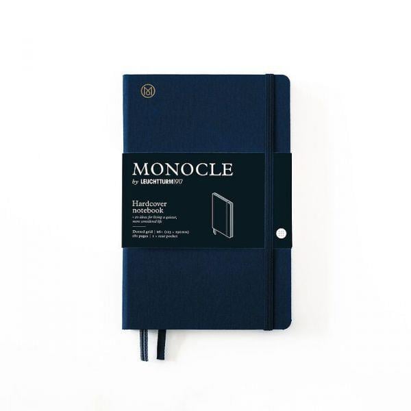 Leuchtturm1917 x Monocle Limited Edition Defter B6,  Sert Kapak, 192 Noktalı Sayfa Navy 363358