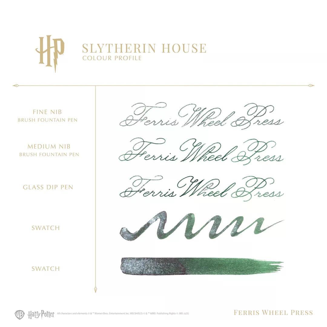 Ferris Wheel Press Harry Potter Slytherin House Şişe Mürekkep - 38 ml